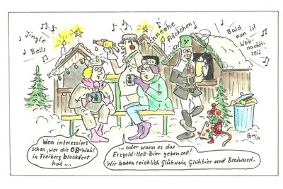 Glühwein und Geselligkeit: der Advent lässt Sorgen vergessen.