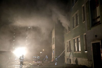 Es gab im gesamten Haus eine starke Rauchentwicklung.