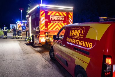 Der Einsatz dauerte bis in die Nacht.
