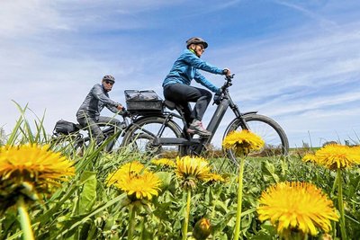 Radfahren bringt der Gesundheit mehr Gutes als Negatives. Von der Freude an der Bewegung mal ganz zu schweigen. 