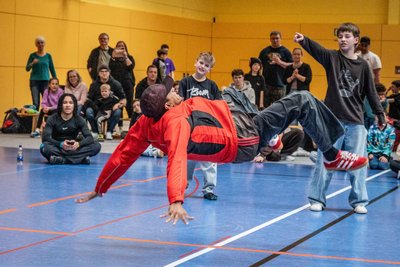 Auch Profi-Breakdancer zeigten ihr Können.