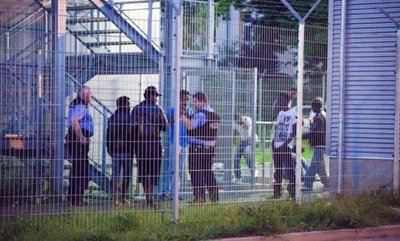Bis zu 300 Menschen waren im Juni 2015 an einer Schlägerei in der Erstaufnahme-Einrichtung in Schneeberg beteiligt.
