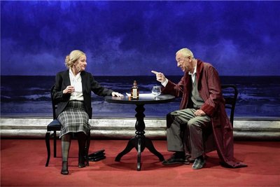 In Henning Mankells "Treffen am Nachmittag" stand das Ehepaar ebenfalls gemeinsam auf der Bühne. 