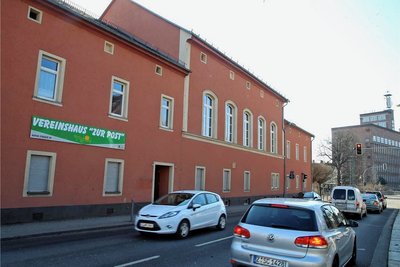 Das Vereinshaus zur Post in Oberlungwitz an der Hofer Straße. Foto:Andreas Kretschel