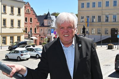 Dieter Greysinger, gebürtiger Franke, lebt seit 1990 in Hainichen und ist hier seit 2004 das Stasftoberhaupt.