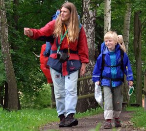 Elvira Kelm und Sohn Felix