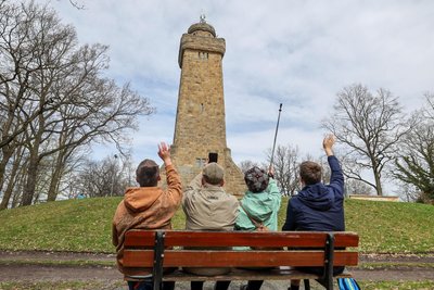 Am Pfingstsonntag öffnet von 10 bis 17 Uhr der Glauchauer Bismarckturm.
