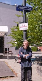 Eine Gundermann-Straße gibt es in Hoyerswerda nicht, dafür eine inoffizielle Gundermann-Plaza.