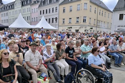 Wie hier zum Bergstreittag werden in der Festwoche in Schneeberg viele Gäste erwartet.