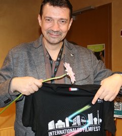 Alexander Gorochov kam aus Rußland nach Zwickau, um den Film "Das bucklige Pferdchen _ Auf magischen Wegen" vorzustellen. 