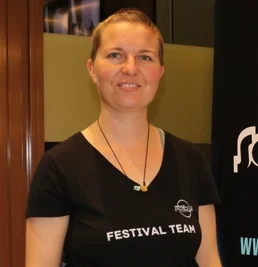Madlen Riedel, "Schlingel"-Chefin in Zwickau hat 800 Filme gesehen.