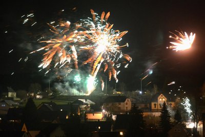Ellefelds zentrales Feuerwerk war letztes Silvester ein Erfolg.