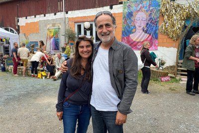 Satiaa und Pari aus Korfu geben beim Festival in Burkersdorf ein Konzert mit Mantras.