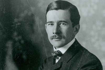 Herbert Esche auf einer um 1905 entstandenen Fotografie.