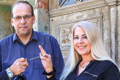 Regisseur Heintje Peter arbeitet mit seiner Frau und Produzentin Sandra Peter zusammen.