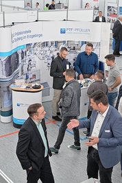 Bei der Kooperationsbörse der Zulieferindustrie Erzgebirge in Aue haben Unternehmen Ideen ausgetauscht und nach neuen Wegen der Zusammenarbeit gesucht. 