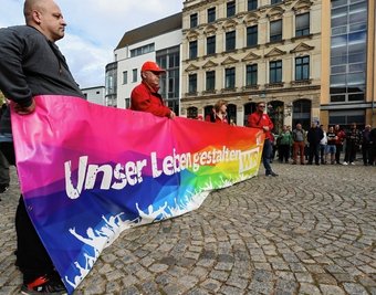 Schon am 15. Oktober fand eine ähnliche Demonstration statt. 