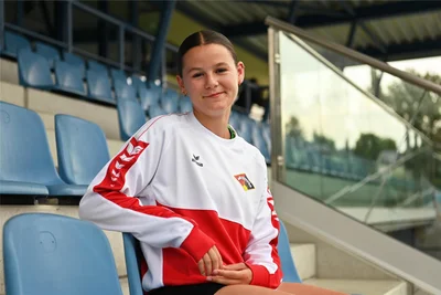 Maja Mitte vom TSV Fortschritt Mittweida tritt in zwei Einzeldisziplinen an.