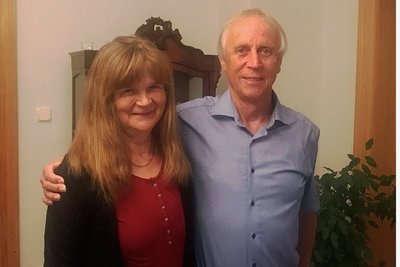 Jürgen Escher und seine Frau Christina kennen sich seit ihrer Kindheit, verheiratet sind beide seit 1974.