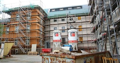 Seit 2019 wird ein Komplex in Werdau saniert.