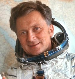 Sigmund Jähn im August 1978 vor seinem Start ins All.