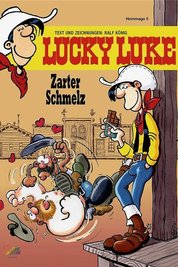 Das Album Ralf König: "Lucky Luke - Zarter Schmelz", Egmont Ehapha Media, 64 Seiten, 8,99 Euro.