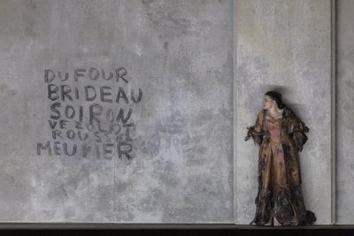 Marjukka Tepponen (Blanche de la Force) in „Dialoge der Karmelitinnen“ an der Semperoper in Dresden.