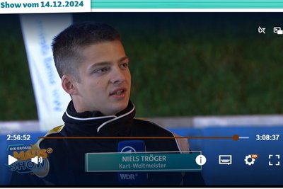 Niels Tröger wurde am Samstagabend erst als Sieger im Duell gegen Eisschnellläufer Moritz Klein verkündet. Doch der Videobeweis brachte dann doch ein anderes Ergebnis.