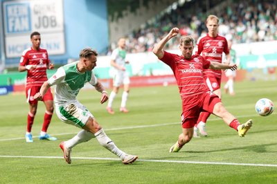 Duell im Keller: Fürth gegen Düsseldorf.