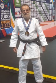 Thomas Villmann erkämpfte sich bei der Judo-WM der Veteranen die Bronzemedaille. 