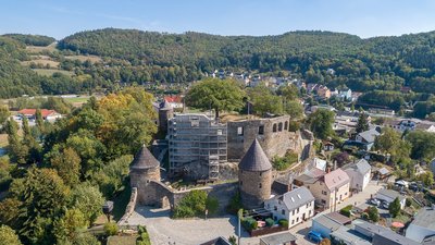 Die Elsterberger Burgruine ist rund 800 Jahre alt.