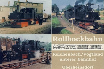 Eine Postkarte der Rollbockbahn.