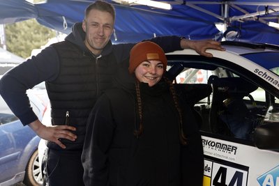Yannik Keller und Lilly Kunz vom MC Grünhain waren 2024 beste Rallye-Youngster. Im Erzgebirge fuhren sie jetzt zu Klassenbronze.