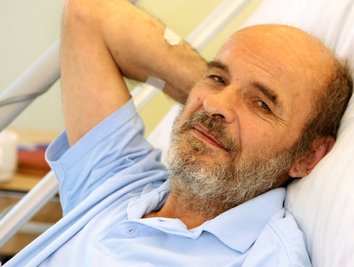 Dietmar Marunde wurde am Dienstag noch im Glauchauer Krankenhaus untersucht.