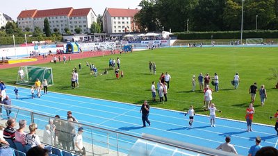 Tag der offenen Tür am Mittweidaer Stadion.