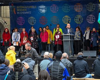  Eröffnung der Interkulturellen Wochen in Chemnitz.