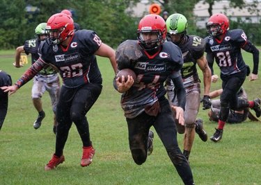 Spektakulären Sport gab es bei Heimspielen der American-Football-Spieler der Crusaders in diesem Jahr nur einmal zu sehen. 