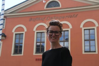 333 Stunden Werkstatt der Wunder im ehemaligen Lehngericht Augustusburg - Nadine Knödler, Projektleiterin des Vereins „Auf weiter Flur“ in Augustusburg.