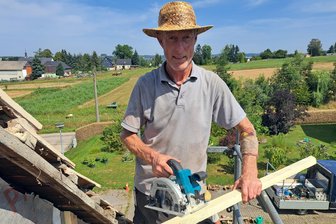 34 Grad: Wie Dachdecker aus Oederan die Hitzetage aushalten - 