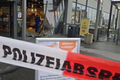Am Montagmorgen hatte die Polizei den betroffenen Bereich abgesperrt.