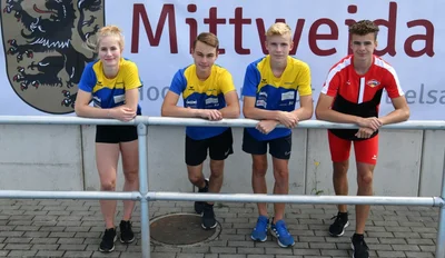 Vier Mittweidaer Leichtathleten fahren an diesem Wochenende zur Deutschen U-16-Meisterschaft: Pia Ulbricht, Moritz Neuke, Nick Iffländer (alle LG Mittweida) und Pepe Schenk (TSV Fortschritt Mittweida) vertreten Mittelsachsen in Bremen. 