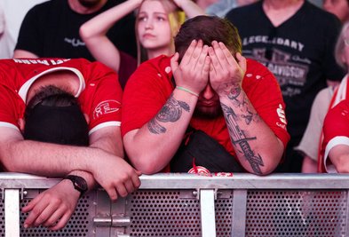 Frust bei Fans in Essen.