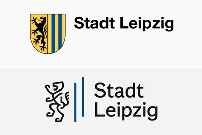 Aus dem Stadtwappen von Leipzig wurde nun ein Logo entwickelt. Das sorgt im Internet für Diskussionen.