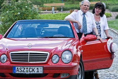 Im Mai 1998 gab er seiner Frau Christine das Ja-Wort. Er nannte sie jedoch stets nur Christin.