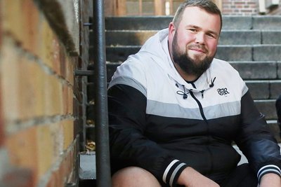 Kämpfer gegen Mauern: Jan "Monchi" Gorkow von Feine Sahne Fischfilet.