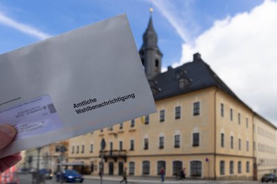 Im Bürgerzentrum im Annaberger Rathaus kann ab Freitag direkt vor Ort die Briefwahl erfolgen.
