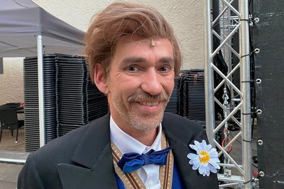 Arnim Beutel - Regisseur Arnim Beutel - hier  backstage.