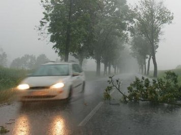 Der Deutsche Wetterdienst warnt vor orkanartigen Böen im Erzgebirgskreis.