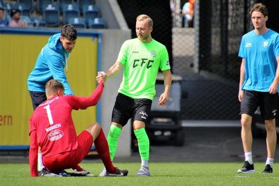 Für die Spieler des Chemnitzer FC heißt es nach der 1:6 -Klatsche in Rostock wieder gemeinsam aufzustehen