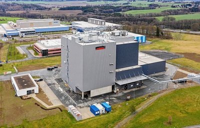 Für 23 Millionen Euro wurde die Mühle im Gewerbegebiet Oberlosa erweitert. Für Mitte April ist die Inbetriebnahme geplant. 